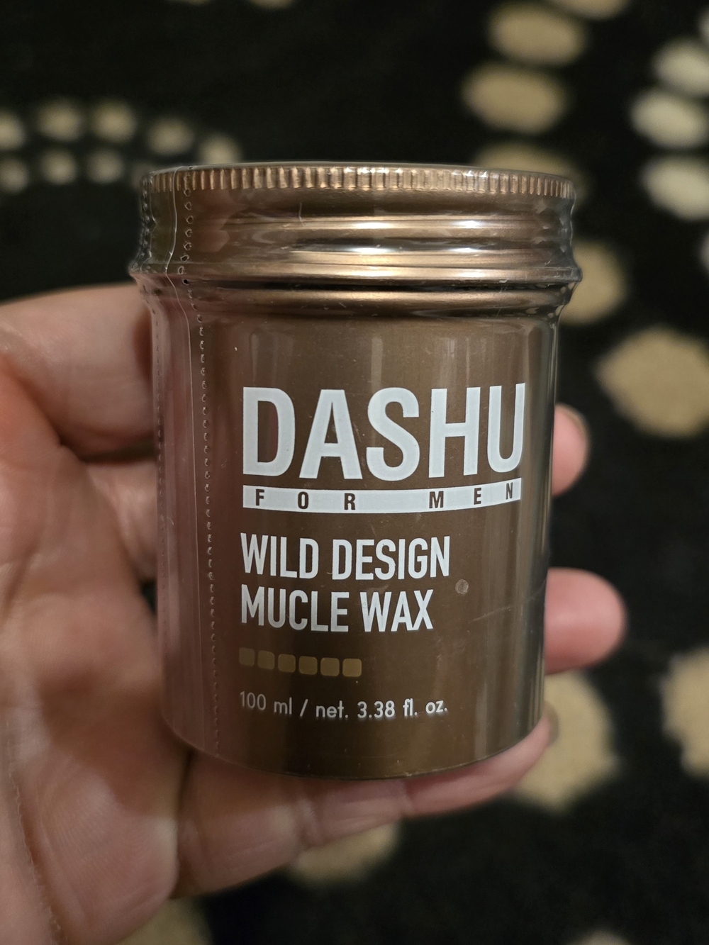 DASHU Wild Design Mucle Wax - Brown Styling Wax
